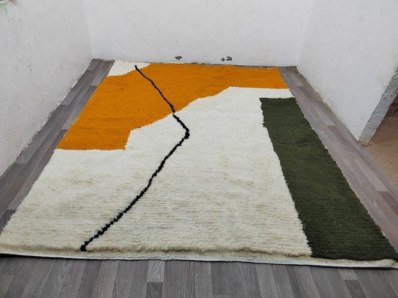 Alfombra Beni Ouraine, tejida a mano con métodos tradicionales, tamaño 2/3 m. – Ahrend, Wool (photo 3 of 8)