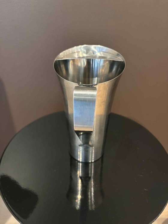 Image 1 of Pitcher Jug stainless steel Stelton design Arne Jacobsen.