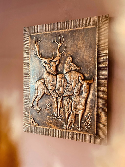 Panneau de marquage cuivre "Wild"