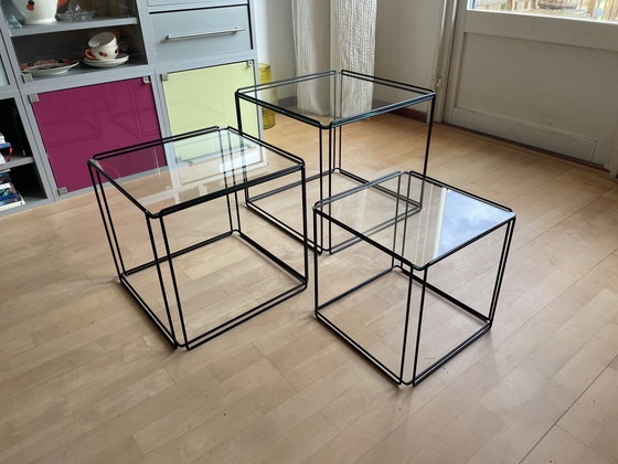 Image 1 of Max Sauze Isocele Nesting Tables - In Perfect Condition