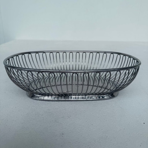 Alessi stainless steel basket/sach bowl bread,fruit