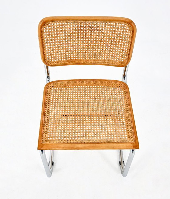 Image 1 of Sedie da pranzo modello B32 di Marcel Breuer, set da 6