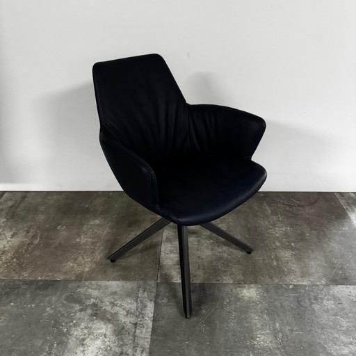 Maple 3.0 set van 6 – Bert Plantagie, eetkamerstoelen, Textile, Lambskin