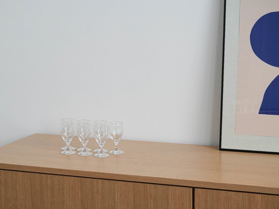 Image 1 of Set of crystal glasses, Danish design, 1970s, manufactured in Denmark