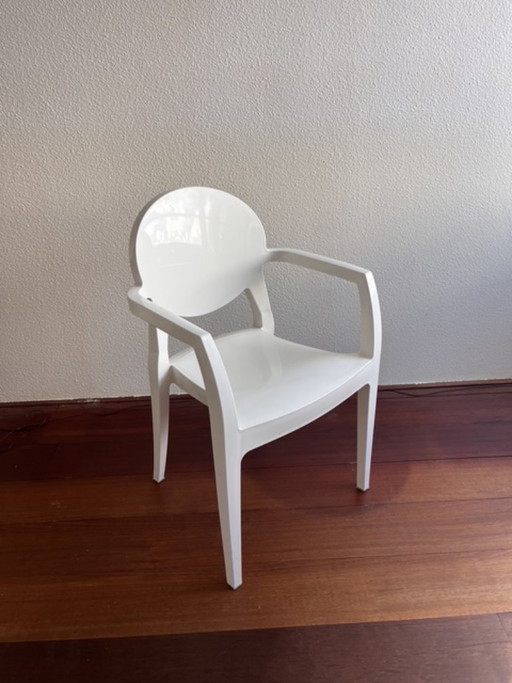 SCAB Design Igloo Armchair 2355 – Mark Robson & Luisa Battaglia – Wit – eetkamerstoelen, Plastic
