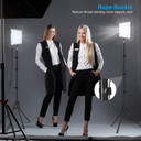 Obeamiu 2-pack LED video lamp with 62.99 tripod stand, 2500-8500K dimmable photography studio light for video film shooting