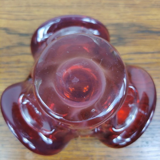Image 1 of Vintage glazen schaaltje, asbak. Italiaans glas