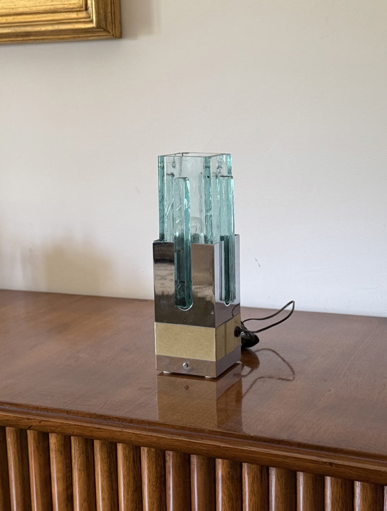 Image 1 of Lampe de table Hollywood regency, Gaetano Sciolari Italie, 1970