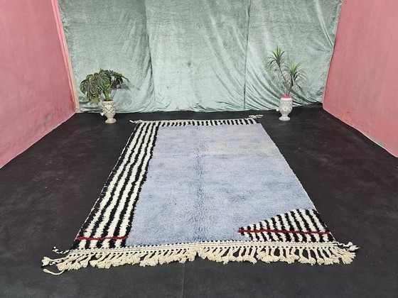 Image 1 of Auténtica alfombra marroquí Beni Ourain hecha a mano, 150/250 cm.