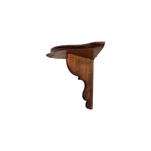 Oude beuken hoek wandconsole, 1e helft 20e eeuw