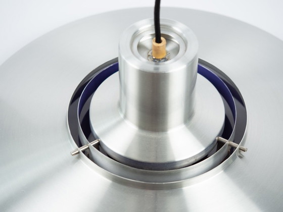 Lampe à Suspension P376 Vintage Danoise par Fabricius et Kastholm, Nordisk Solar, 1964 – Aluminium (photo 10 of 15)