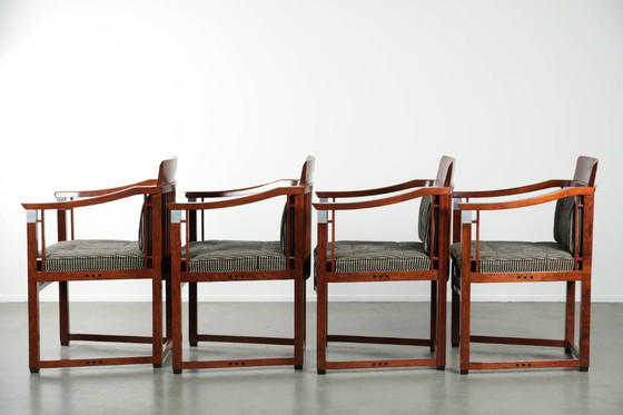 Image 1 of 4 x Fabric Schuitema designer dining chair with armrests from the Decoforma series