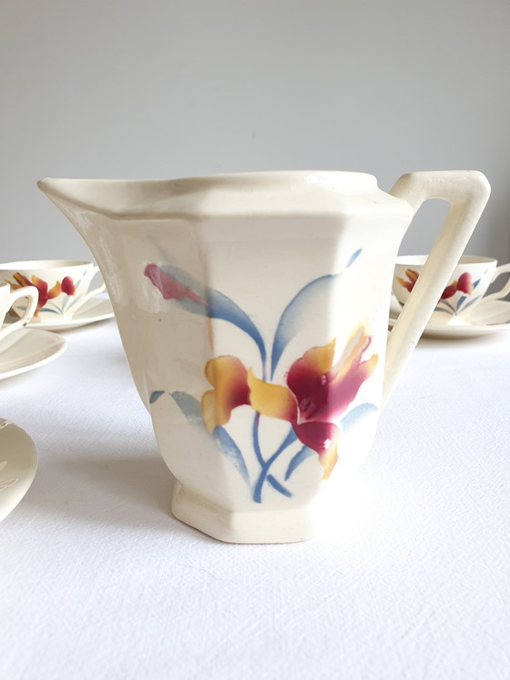 Image 1 of Servicio de café antiguo de Digoin Sarreguemines
