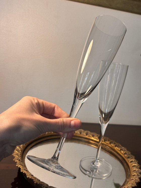 Image 1 of 2 Baccarat champagneglazen