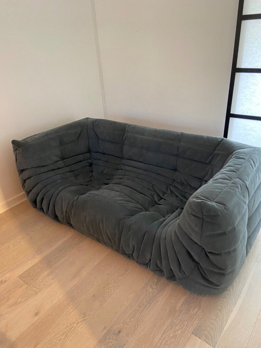 Ligne Roset Togo sofa. Medium with arms ( extremely rare! ) Barely used