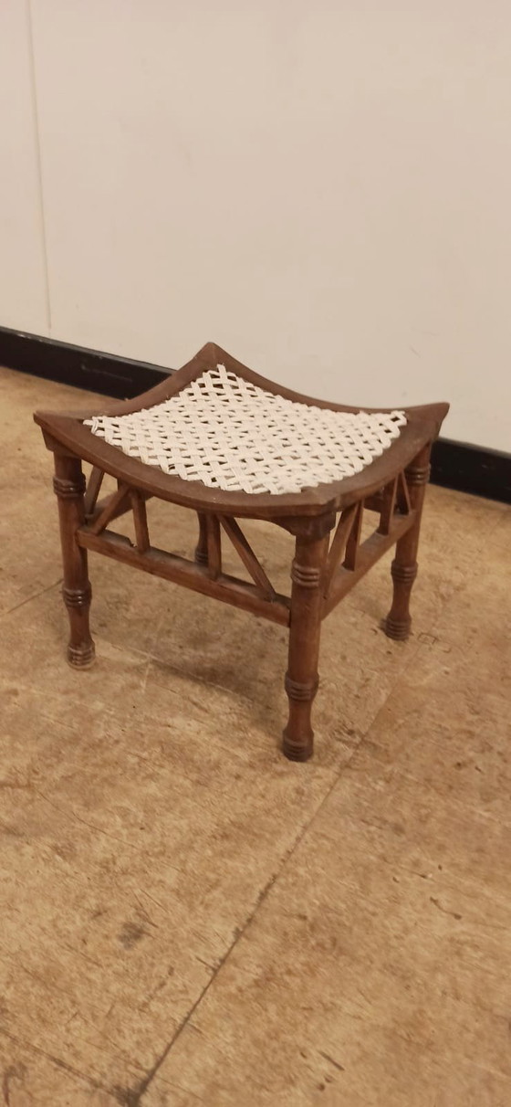 Image 1 of Kruk di Tebe in stile neo-egiziano d'epoca