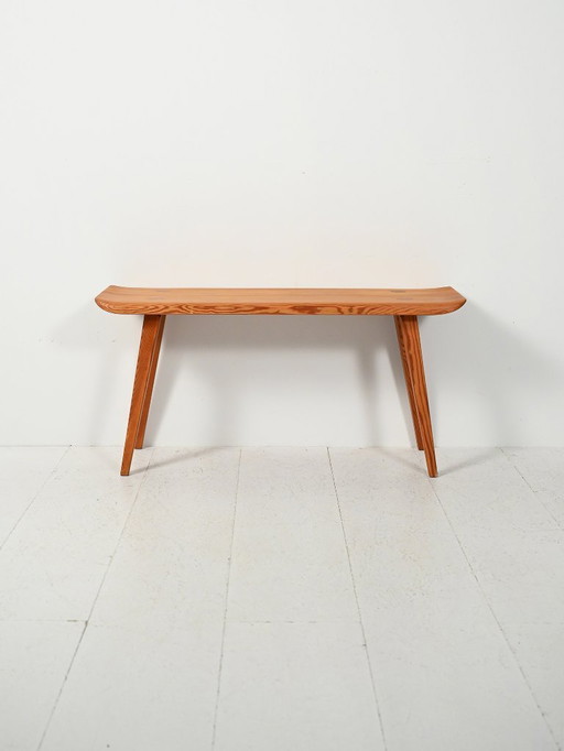 Banco "Visingsö" de pino de Carl Malmsten