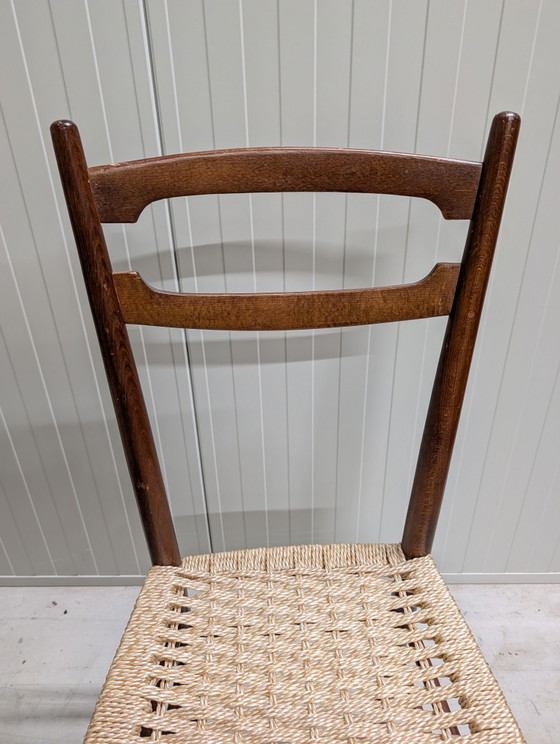 2 vintage kitchen chairs – Dining chairs, Textile, Wood (photo 4 of 15)