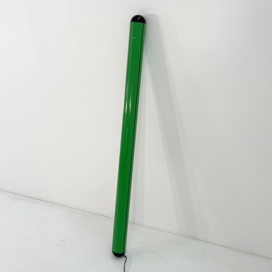 Image 1 of Tube lumineux néon vert de Disano, années 1980