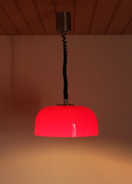 Image 1 of Lampada a sospensione Guzzini/Meblo, anni '70