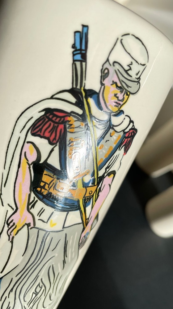 Image 1 of Set da aranciata vintage in ceramica