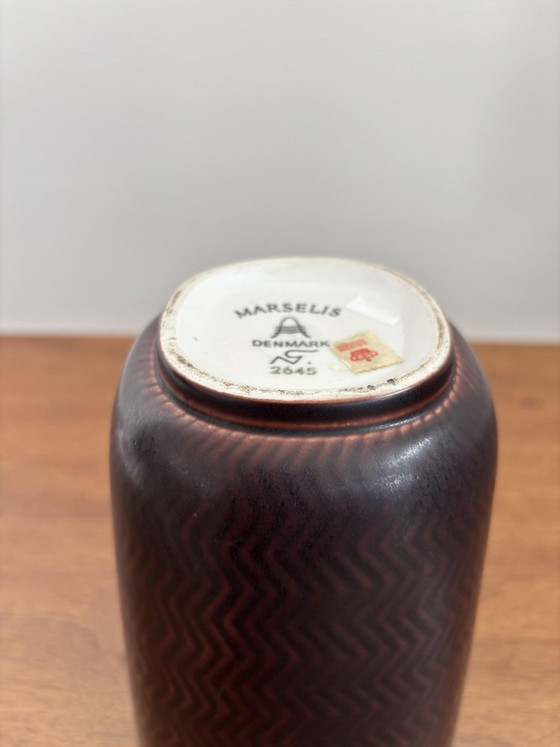 Vaso di Nils Thorsson per Royal Copenhagen, Danimarca, anni '60 – Vasi, Ceramica, Scandinavian (photo 9 of 11)