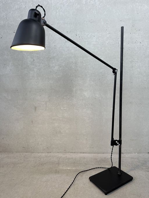 Vintage industrial desk lamp / floor lamp