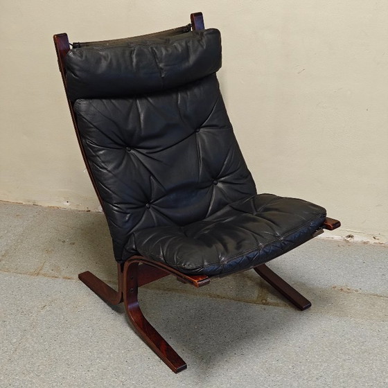 Poltrona Vintage Siesta Ingmar Relling Westnofa – Poltrone, Leather, Wood (photo 7 of 11)