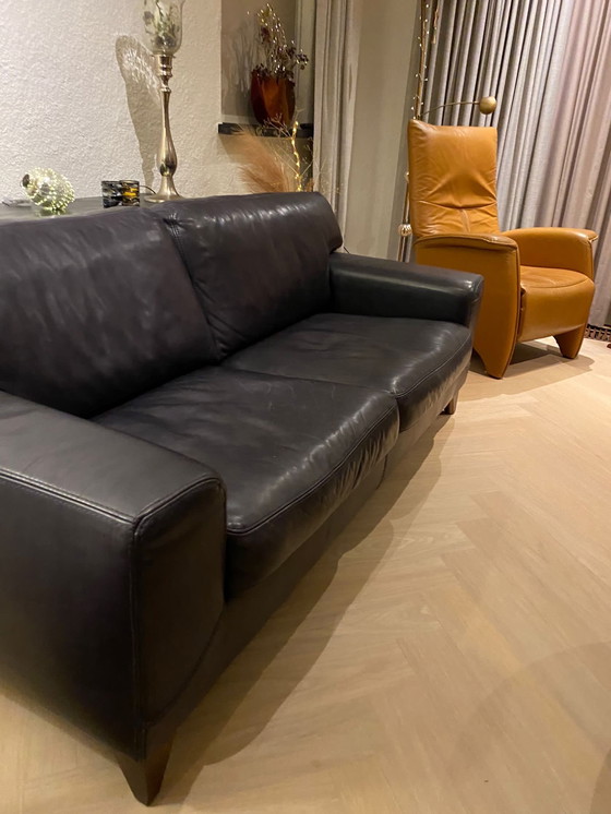 Image 1 of Machalke&Machalke Saddle Design sofa in thick leather