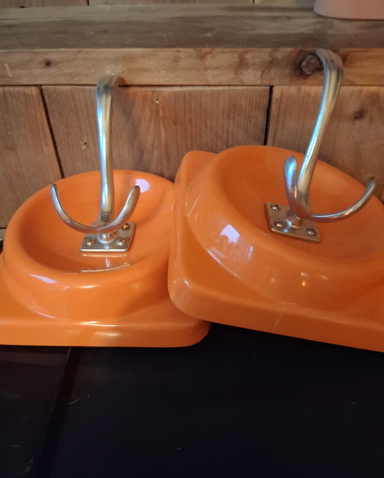 Image 1 of 2 ganci appendiabiti retrò vintage