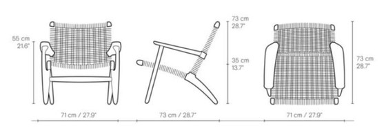 Image 1 of 2x Carl Hansen - Silla Lounge