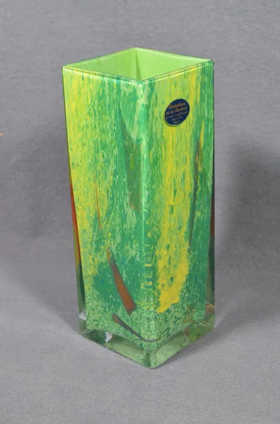 Vaso vintage La Rochère in vetro artistico soffiato a mano multicolore, anni '70 – Vasi, Mid Century Modern (photo 3 of 12)