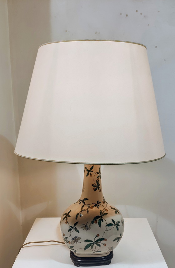 Image 1 of Lámpara de jarrón china