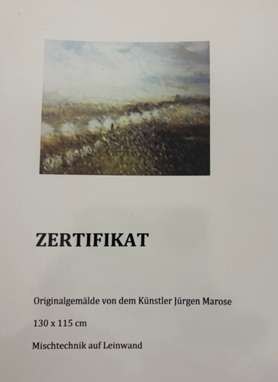 Original Painting by Jürgen Marose – Paintings & Drawings, Canvas (photo 5 of 5)