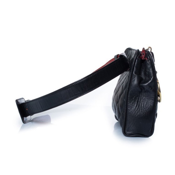 Chanel, vintage heuptasje van gewatteerd leer uit de jaren 90 – Riemtassen, Lambskin (photo 4 of 10)