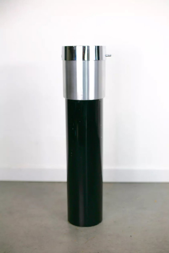 Image 1 of Cenicero italiano de acero Stilnovo, 1960
