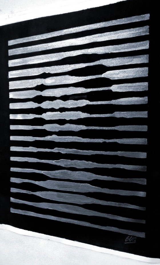 Image 1 of Walter Geraci - Gioconda Stripes Silver