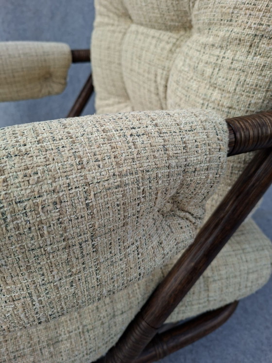 Fauteuil en Bambou – Rotin, Textile (photo 9 of 10)