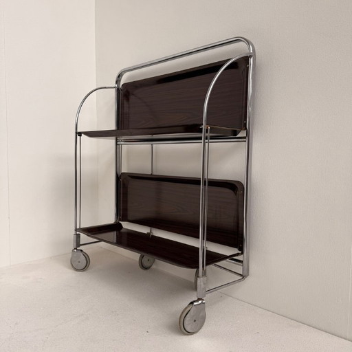 1950s serving trolley