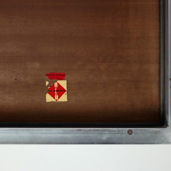 Vroege Florence Knoll Bijzettafel voor Knoll International, Teak en Chroom, c. 1960 – Metal, Wood (photo 13 of 15)