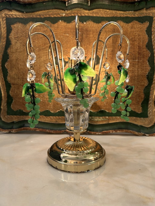 Vintage Green Grapes Table Lamps Schemer lamps Vintage