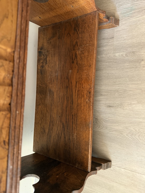 Image 1 of Vintage bijzettafeltje met laatje