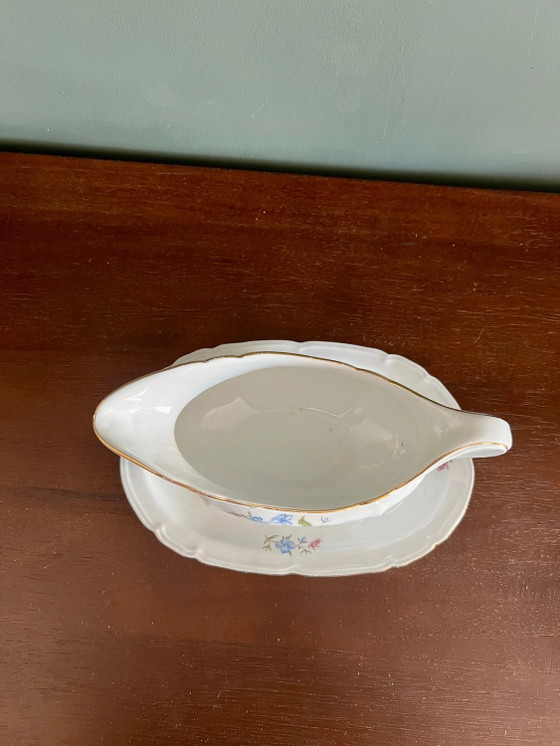 Mid Century Lengsfeld Porseleinen Sauskom, voormalige DDR, jaren 60 Ostalgie Stuk – Servies, Porcelain (photo 4 of 8)