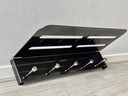 Bony Design Stainless Steel Coat Stand With 5 Hooks Knobs And Hat Shelf
