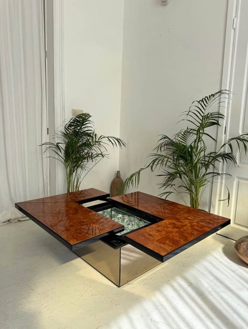 Mesa de centro Roche Bobois vintage de Paul Michel (1970)