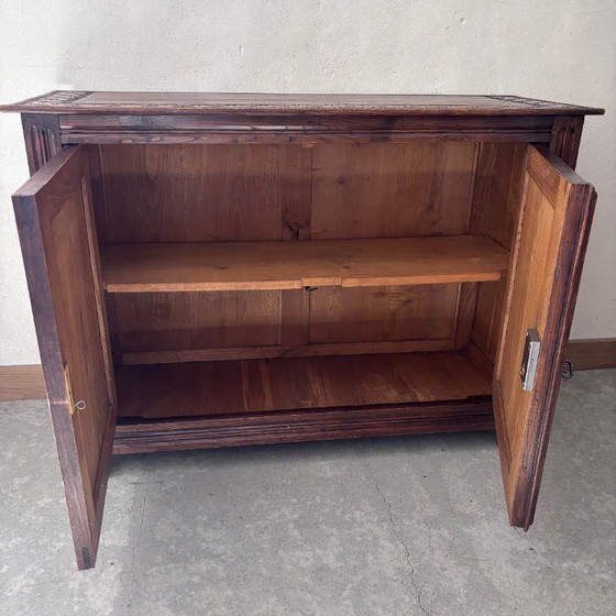 Image 1 of Small wooden sideboard