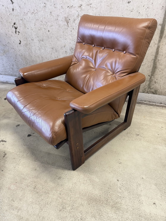 Image 1 of Set/2 Sillones Coja Culemborg Coñac Años 70