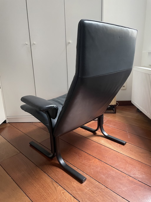 2x Fauteuil lounge vintage De Sede DS2030