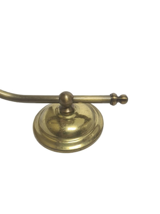 Art Deco Wall Lamp, Poland, 1950s – Wall lights, Glass, Brass (photo 3 of 7)