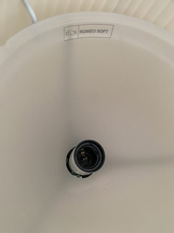 Image 1 of Lampe de table Flos Romeo Soft Table T1 – Philippe Starck – argent/gris – comme neuve